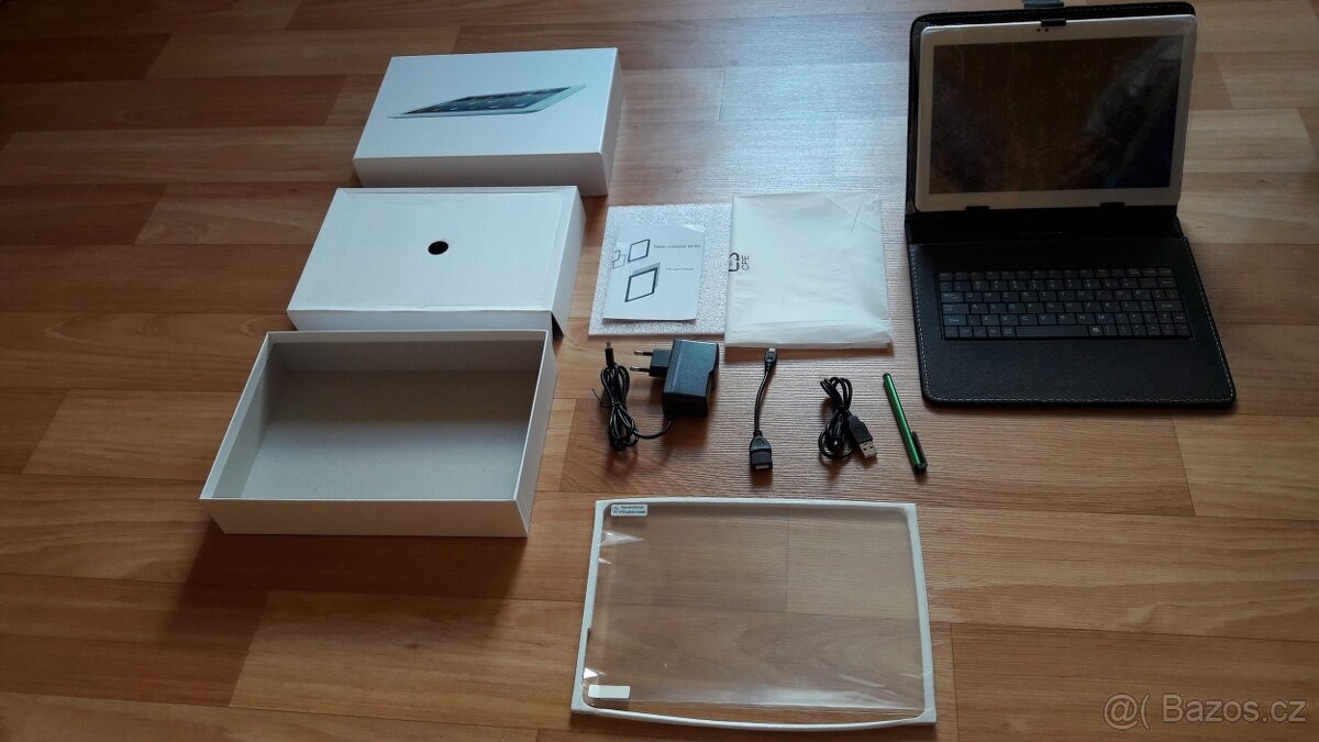 Prodám NOVÝ TABLET 10´´ s KLÁVESNICI - KRÁSNÝ - 2