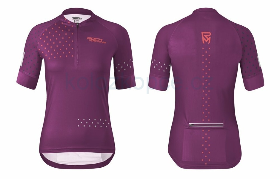 Dres rock Machine wmn trail fialový vel.S - 2