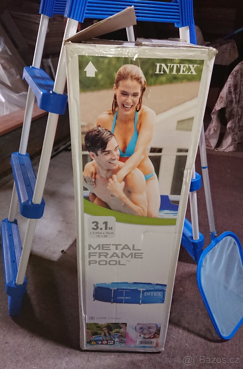 Prodám bazén FLORIDA + příslušenství za 6900 Kč. - 2