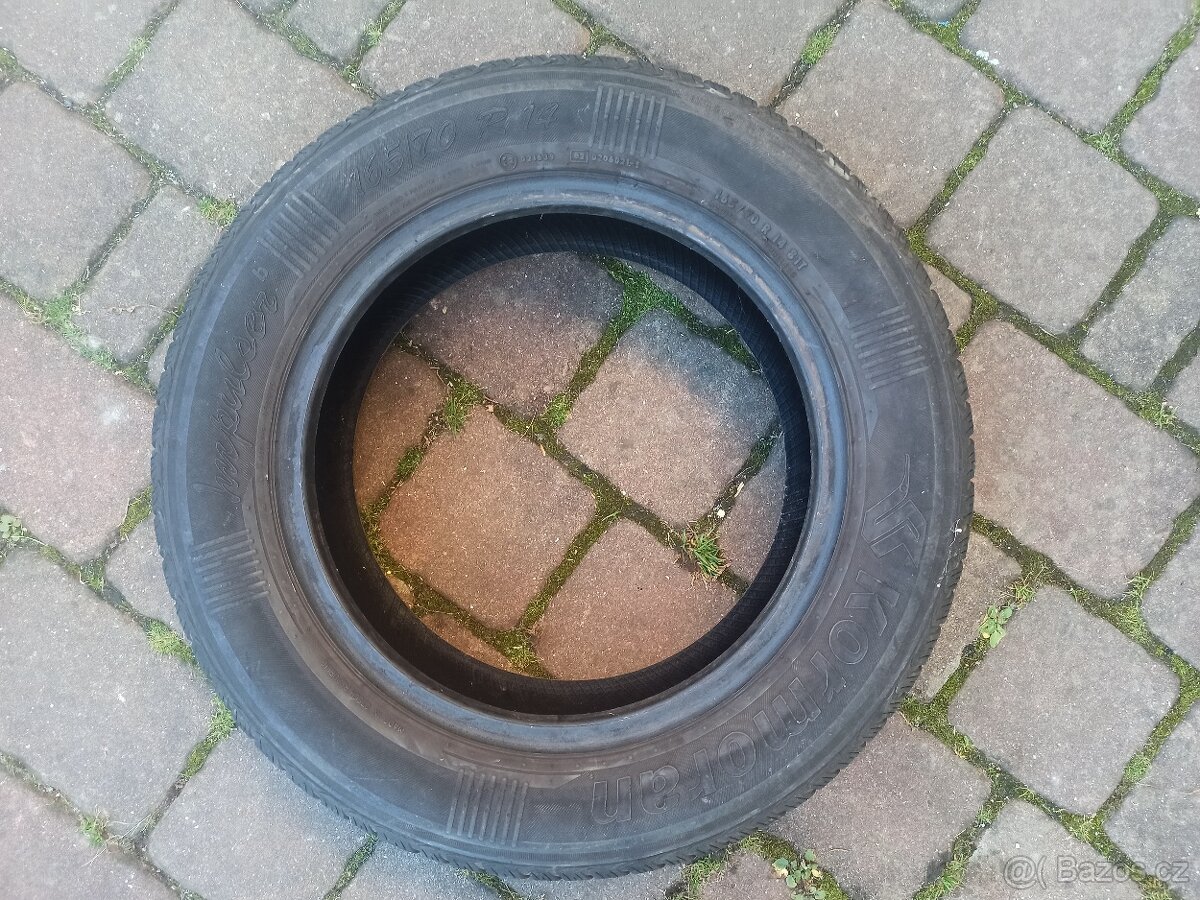 Prodám pneumatiku 165/70 R14 - 2
