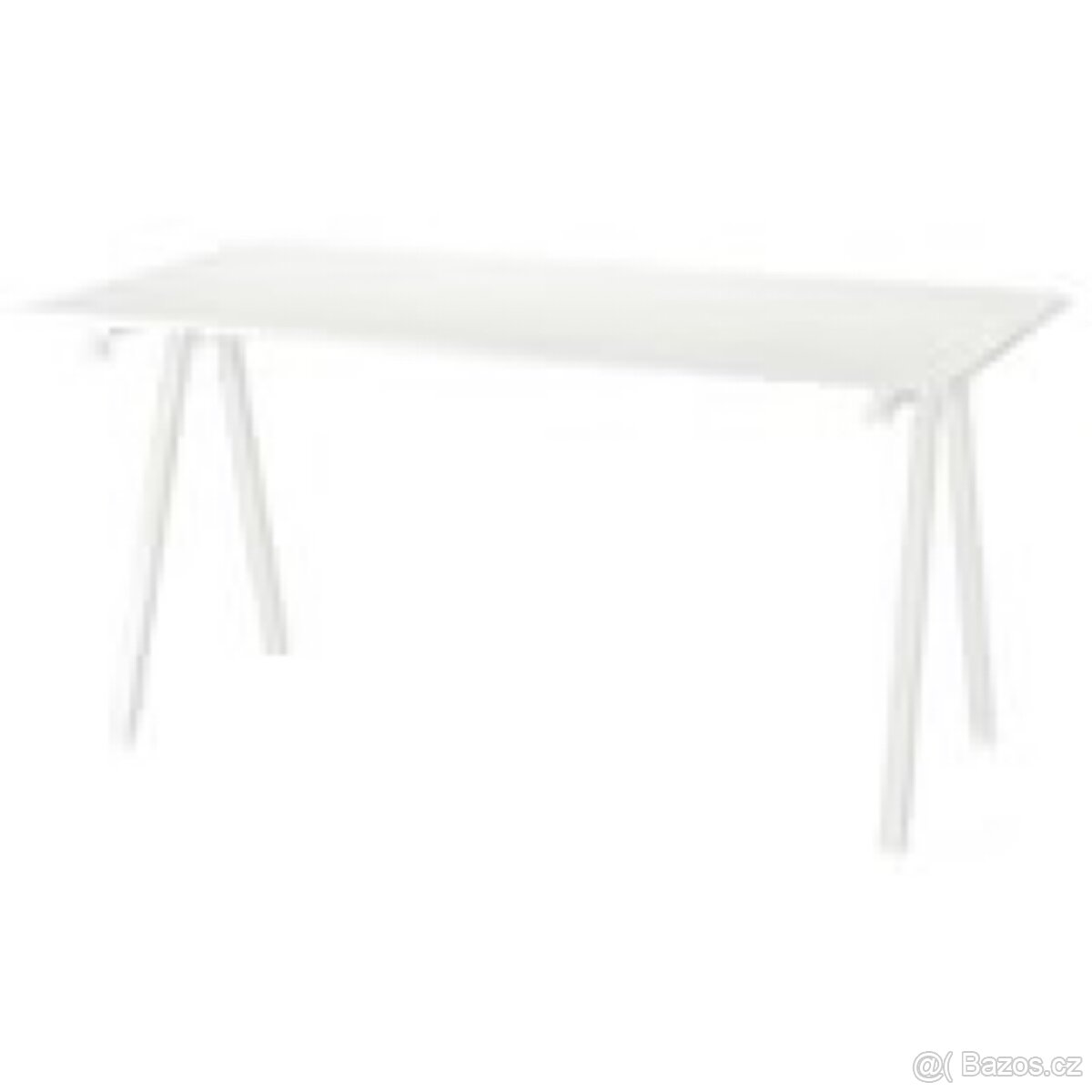 TROTTEN Psací stůl, bílá, 160x80 cm IKEA - 2