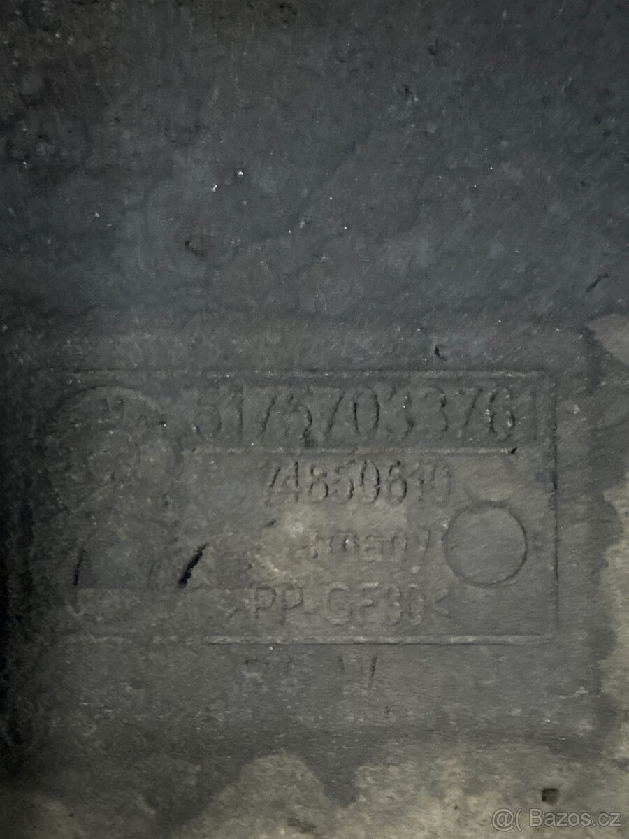 Bmw e60,61, plast, kryt pod motor - 2