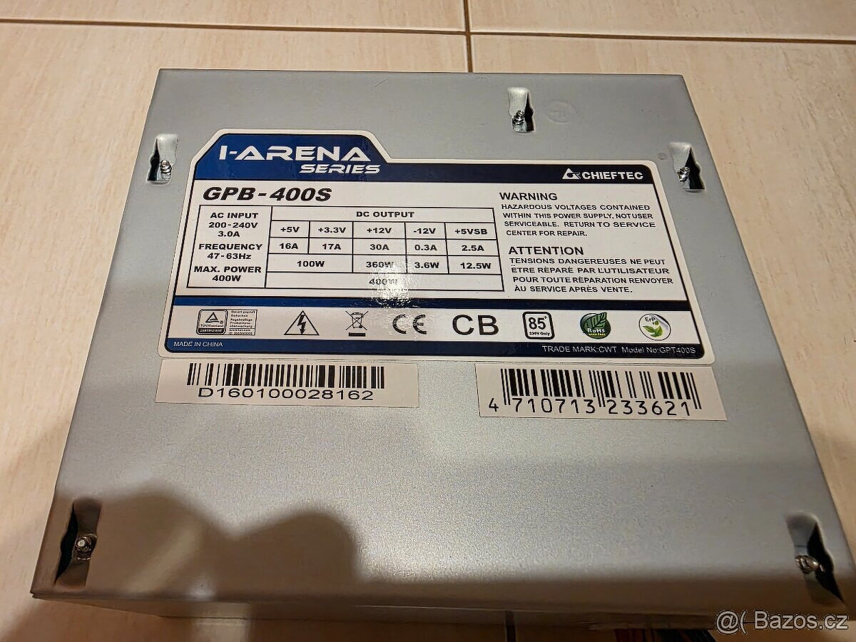 CHIEFTEC zdroj GPB-400S - 2