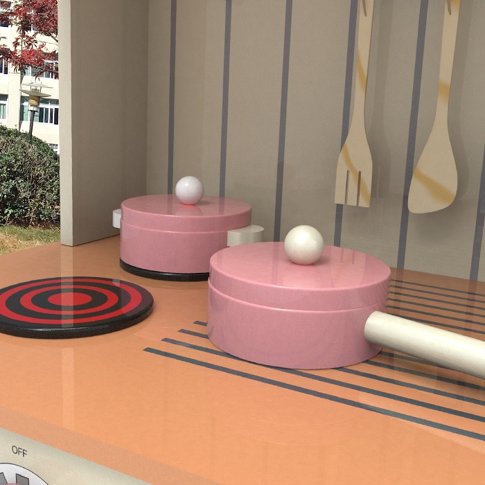 Dětská kuchyňka dřevěná - 2