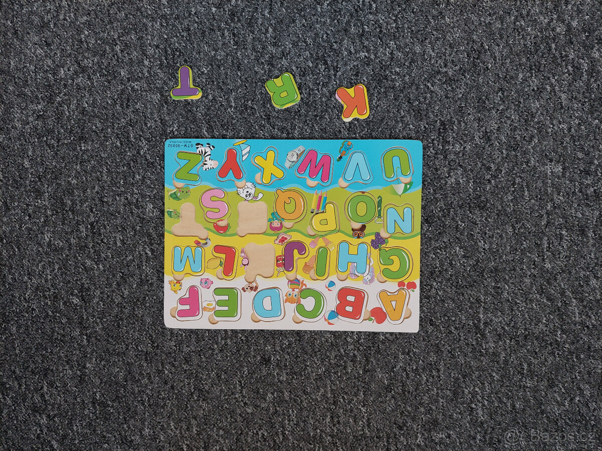 DŘEVĚNÁ ABECEDA - 2