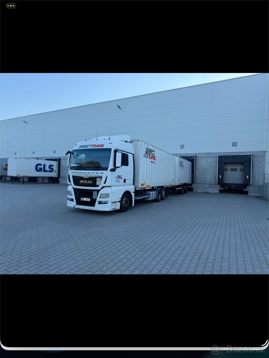 Man Tgx 24.440 bdf multifunkční nástavba vlek Kogel - 2