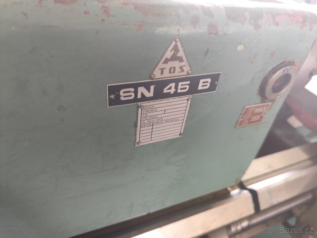 Soustruh SN 45B/2000 - 2