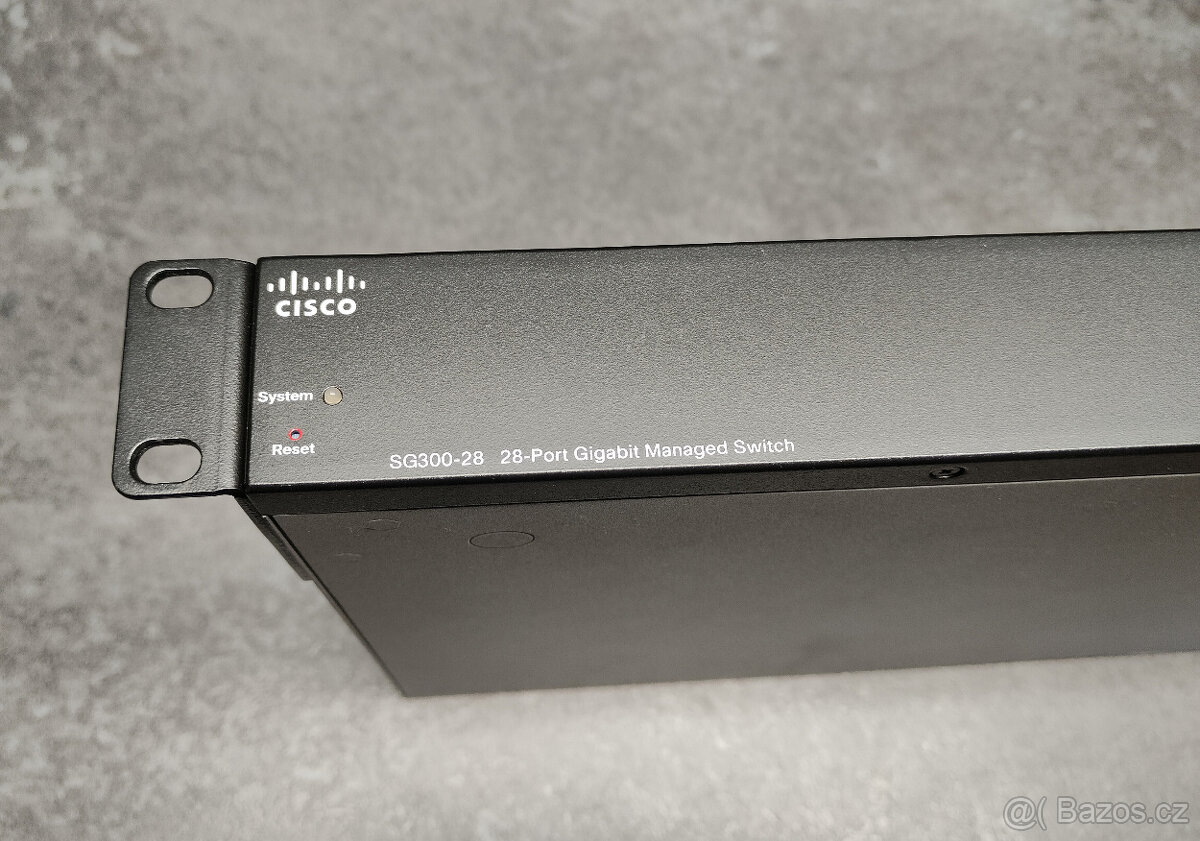 Prodám profesionální switch Cisco SG300-28PP se slevou 12000 - 2