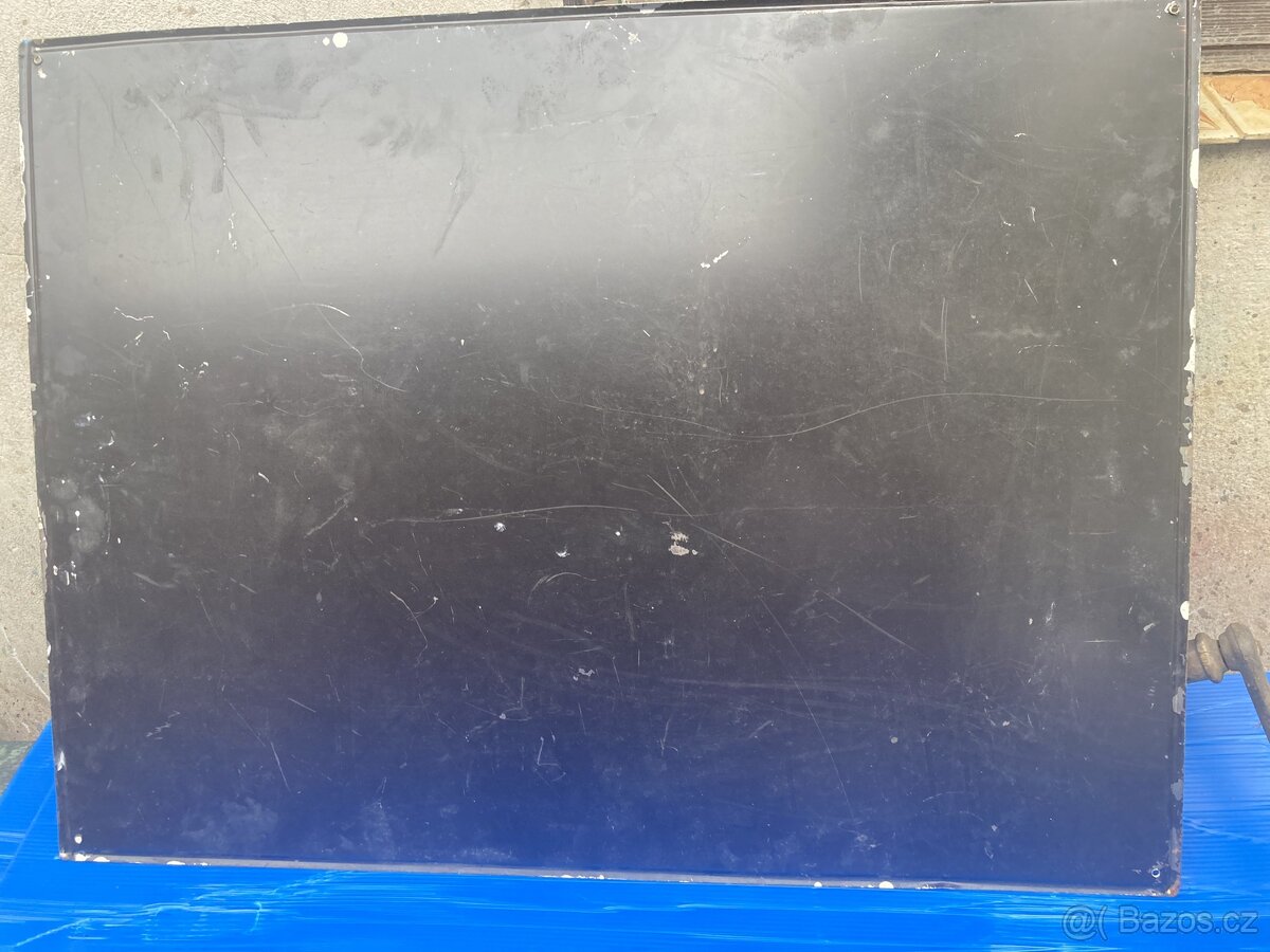 Ručně malovana smaltovana cedule - 2