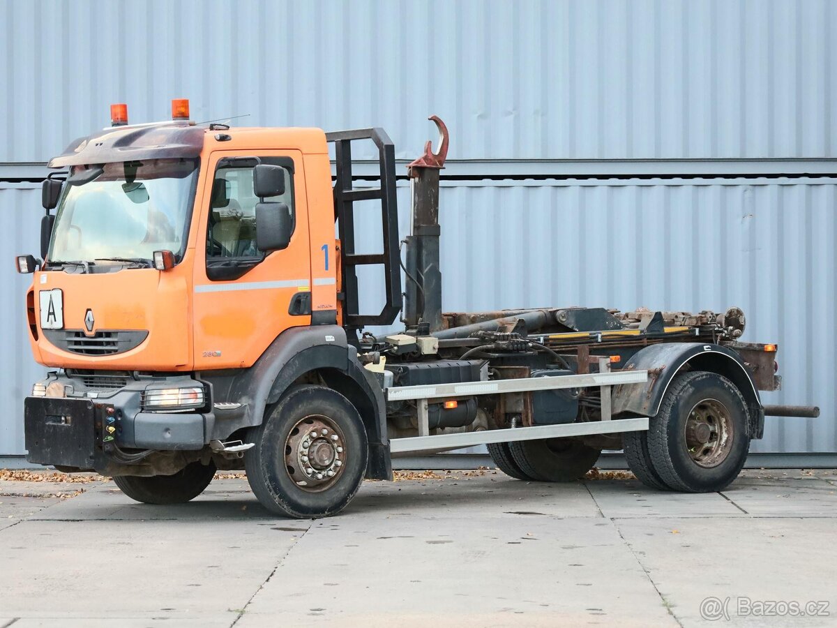 Renault MIDLUM 280 DXI, 4x4, 16 TUN, DVA PÍSTY, LÁMACÍ TELE - 2