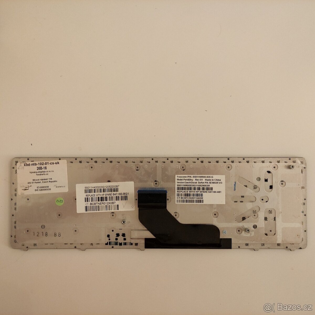 klávesnice česká HP ProBook 6560b - 2