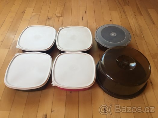 Plastové prkénko s vikem, plastové uzaviratelne krabičky - 2