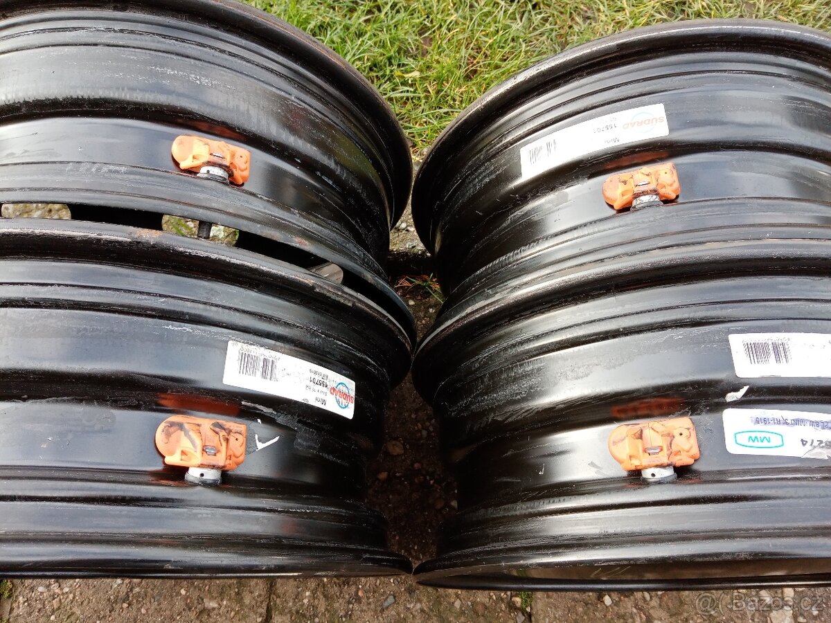 Plechové disky 4kusy 15ky 5x112 - MINI - dobírka možná - 2