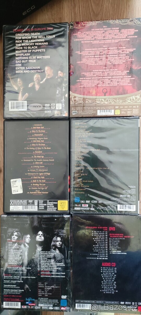 Prodám Metal DVD.2 - 2