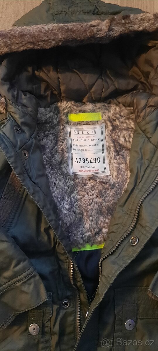 Zimni bunda Next vel.3-4roky - 2