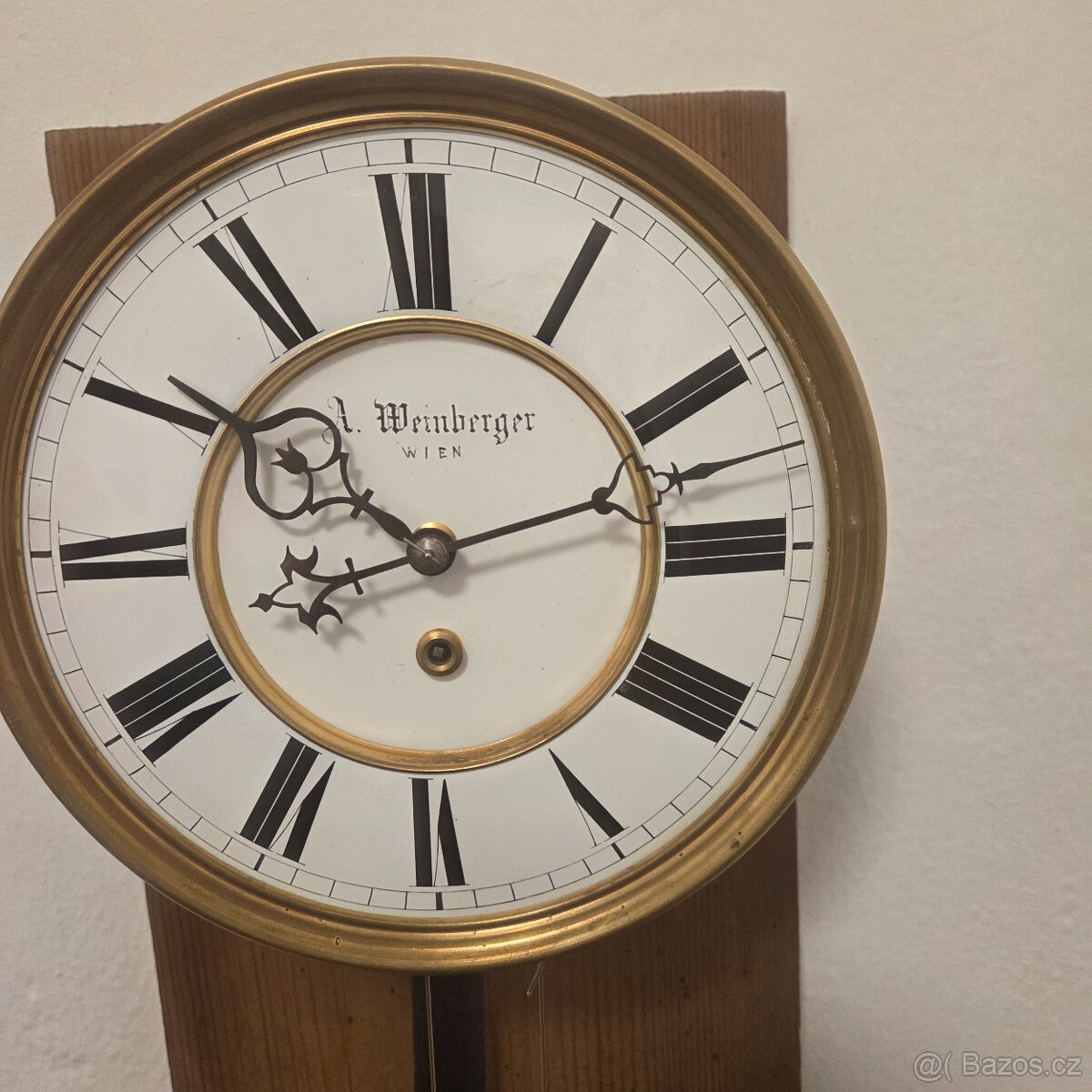 Hodinový stroj chodovy závažovy - 2