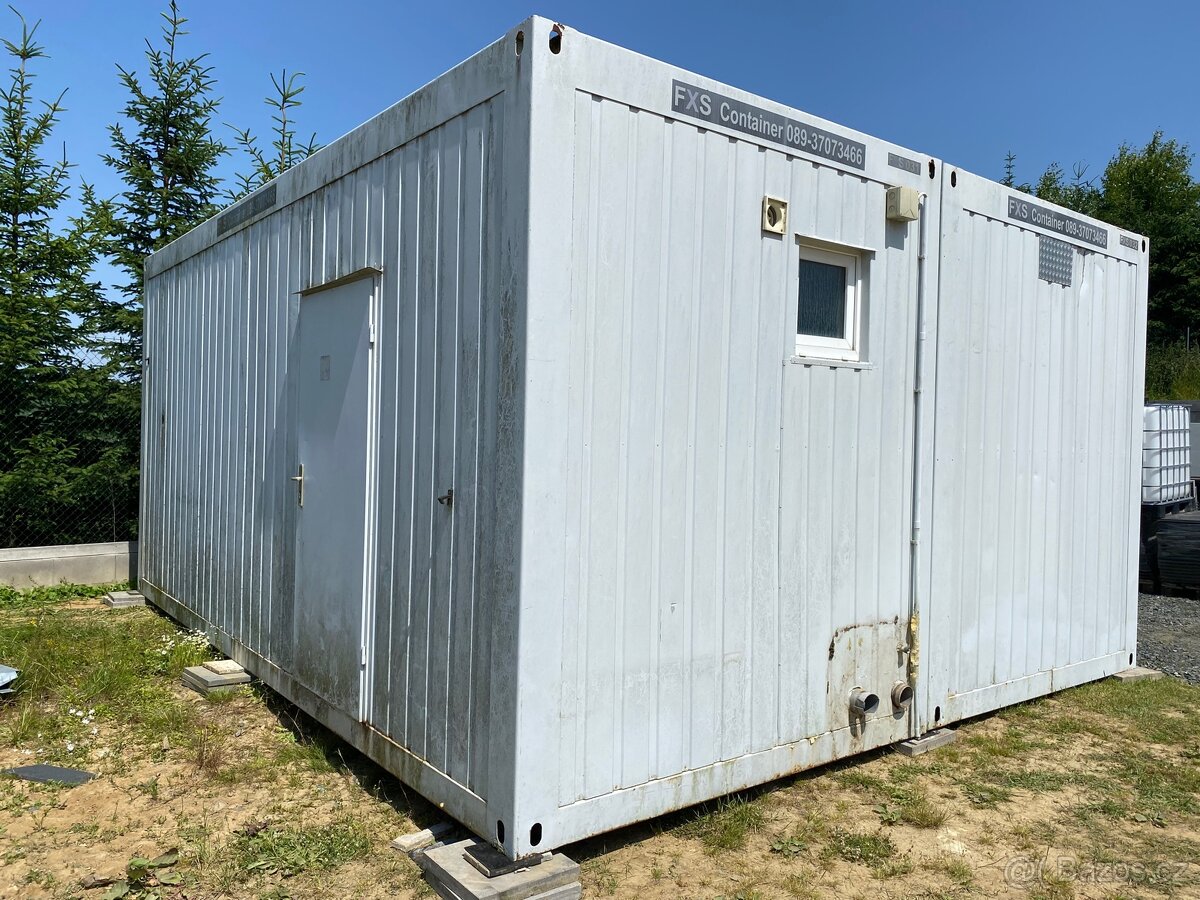 Obytny Duo kontejner 6x5 m s koupelnou - 2