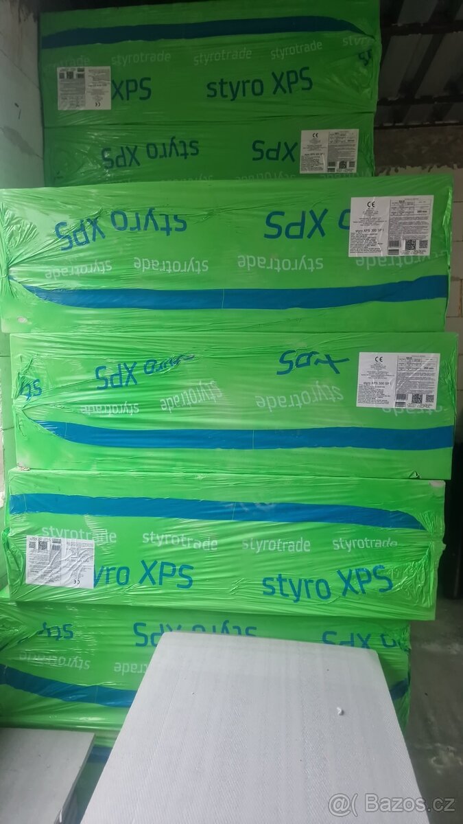 Prodám 30m2 XPS extrudovaný polystyren tl. 200mm - 2
