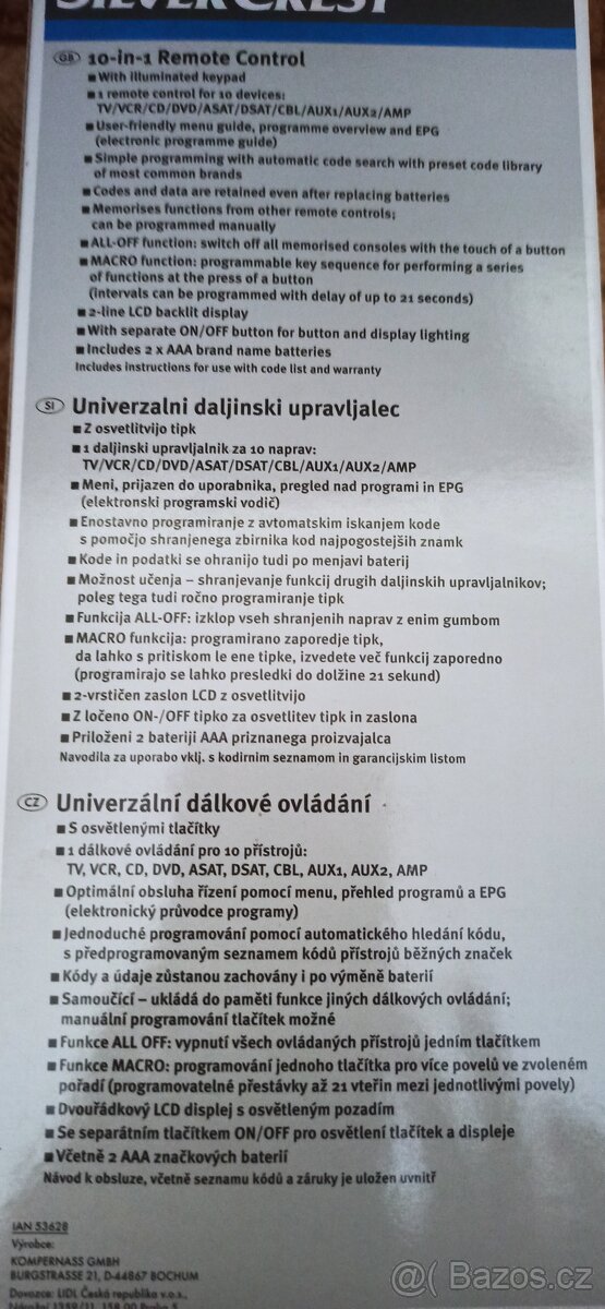 Multifunkční DO 10 v 1 - 2