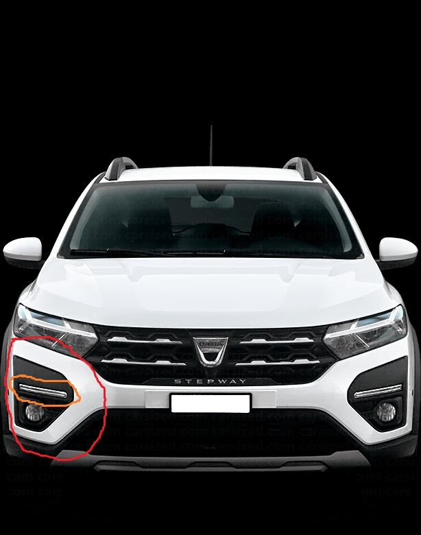 Dacia Sandero, Jogger - nová mřížka a lišta - 2