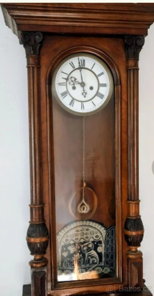 Starožitné nástěnné hodiny - 2