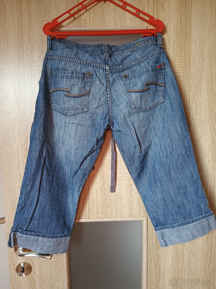 Prodám tříčtvrteční kalhoty. Značka QS bys Oliver - 2