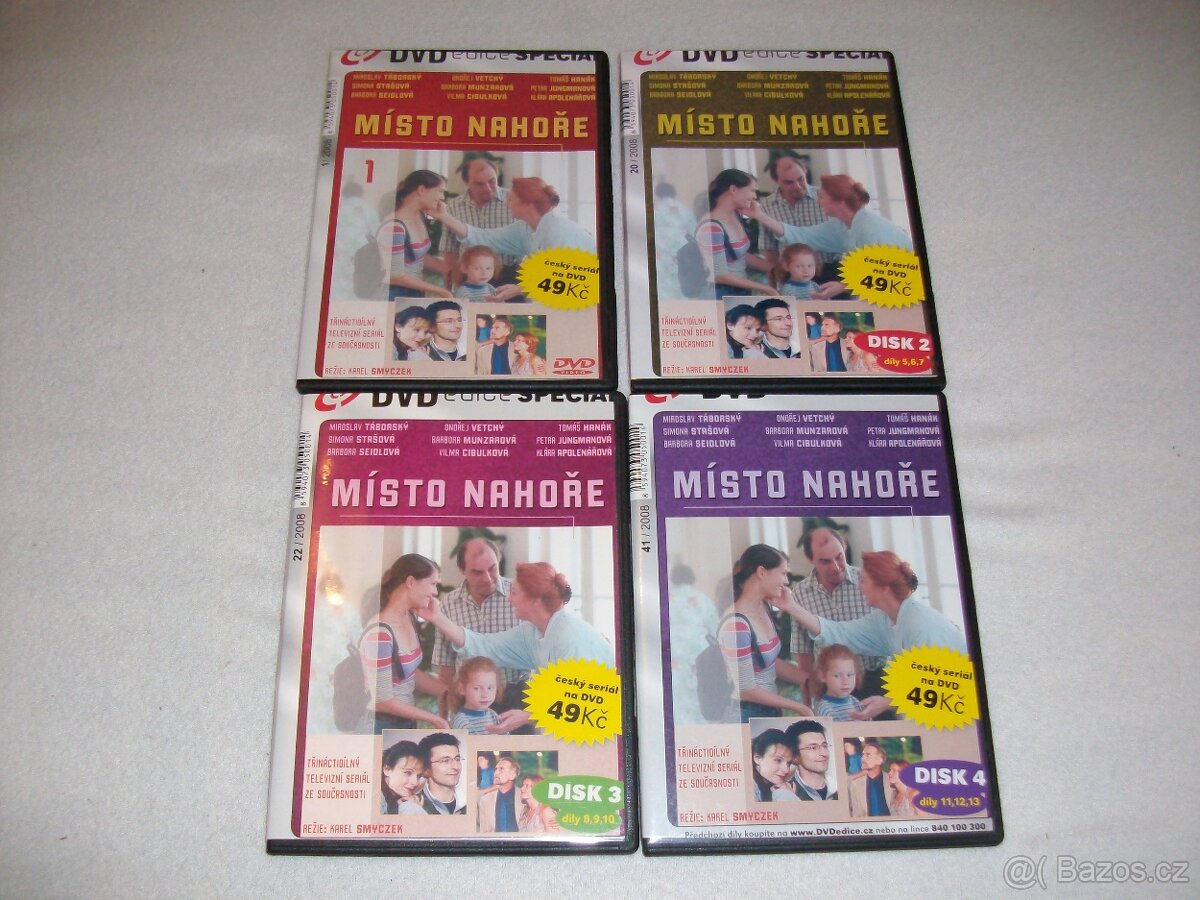 DVD ČESKÉ FILMY A SERIÁLY - 2