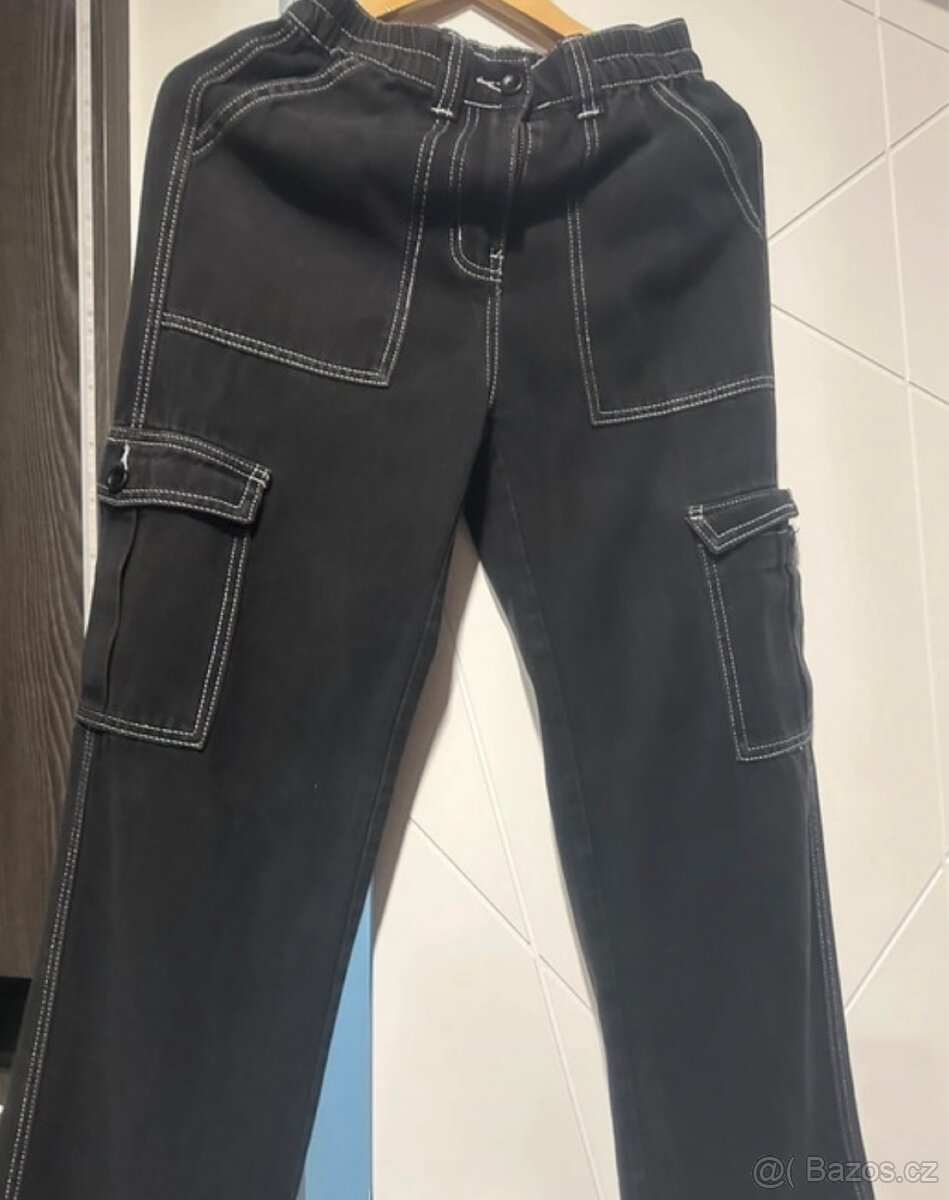 Dívčí dźinove kalhoty - 2