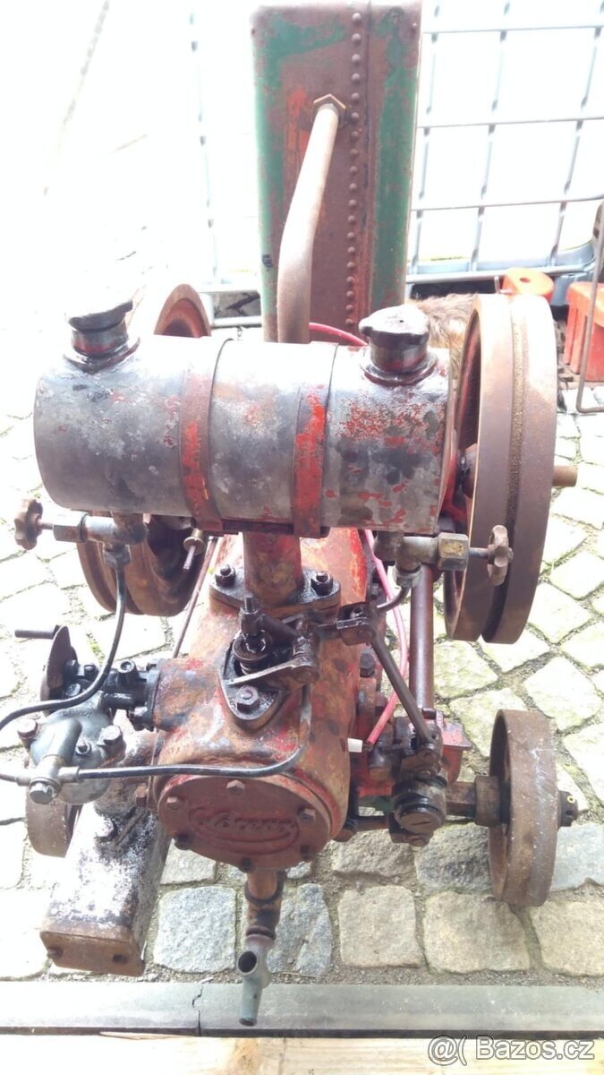 stabilní motor Lorenc 3hp - 2
