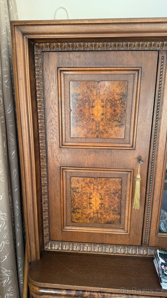 Sekretářk starožitný massiv - 2