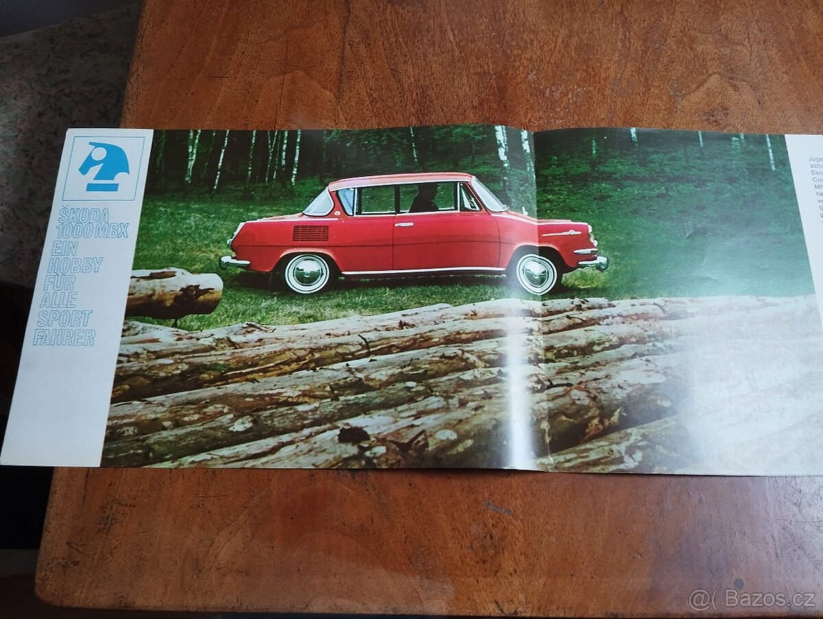 Škoda 1000mbx prospekt - 2