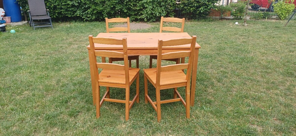 Jídelní stůl a židle Ikea - 2