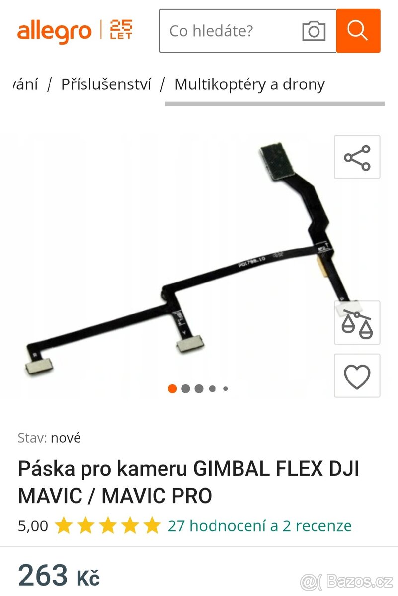 Kabel gimbalu dji mavic a mavic pro - 2