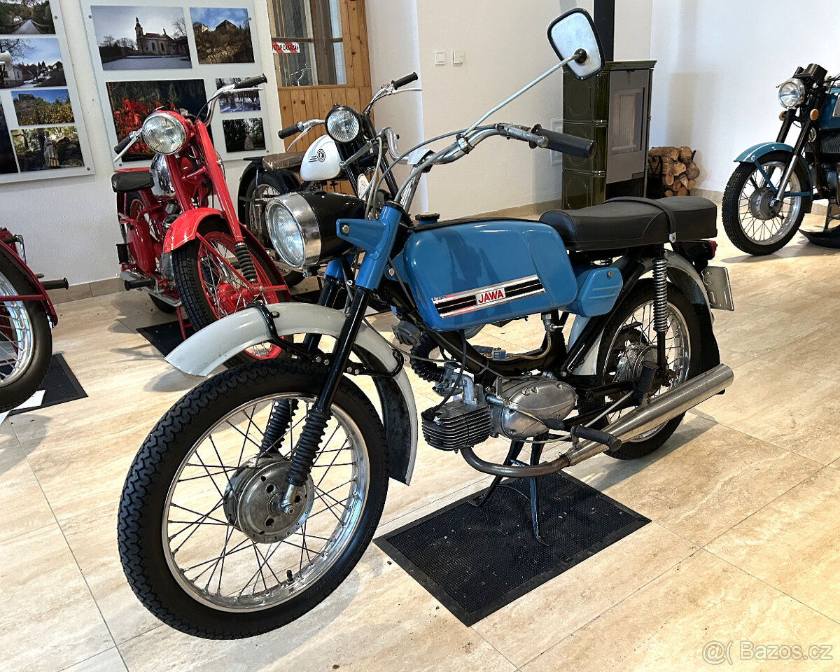 Jawa 23 Mustang, 1976, doklady - 2