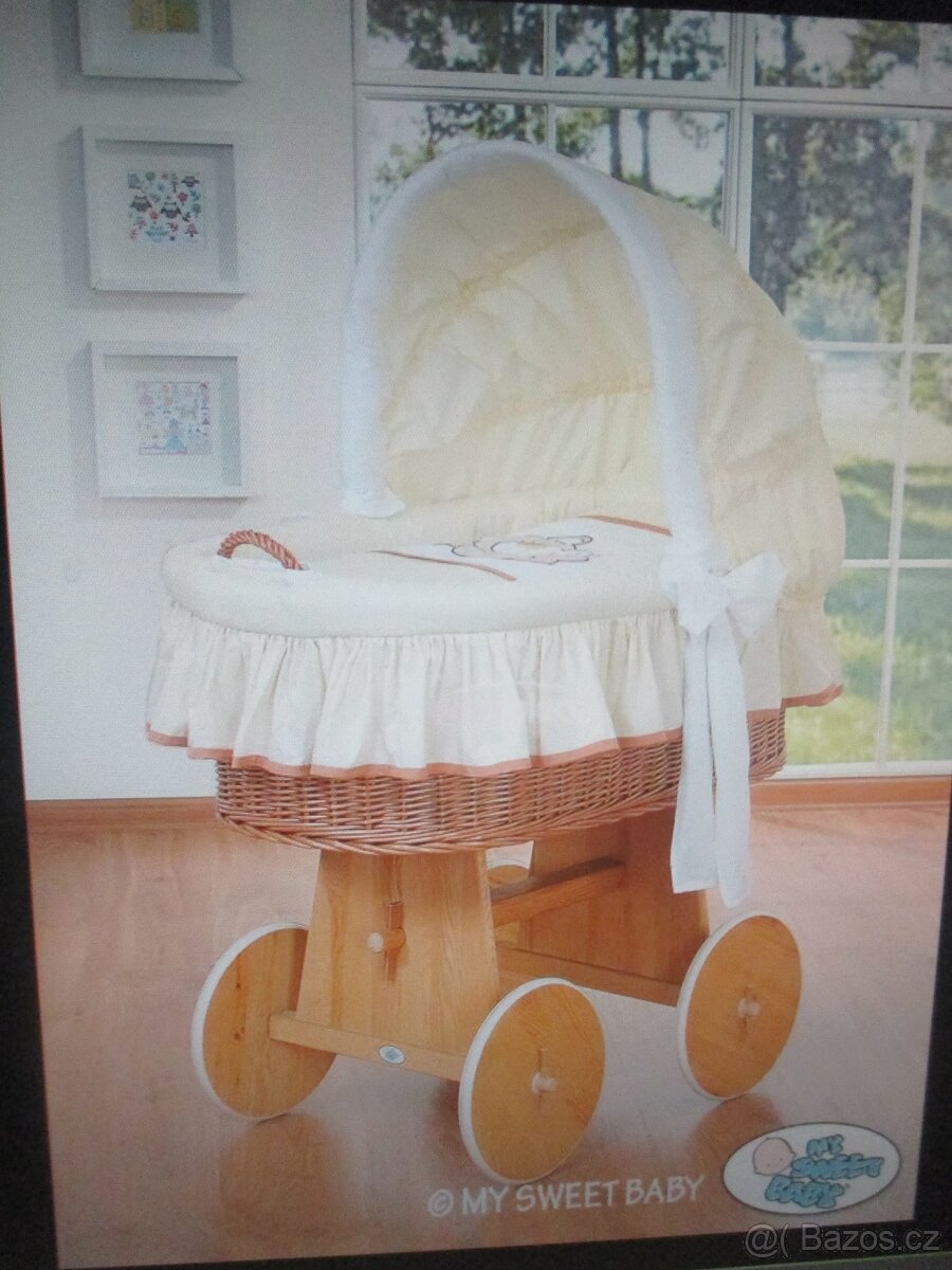 My Sweet Baby proutěný košík pro miminko - 2