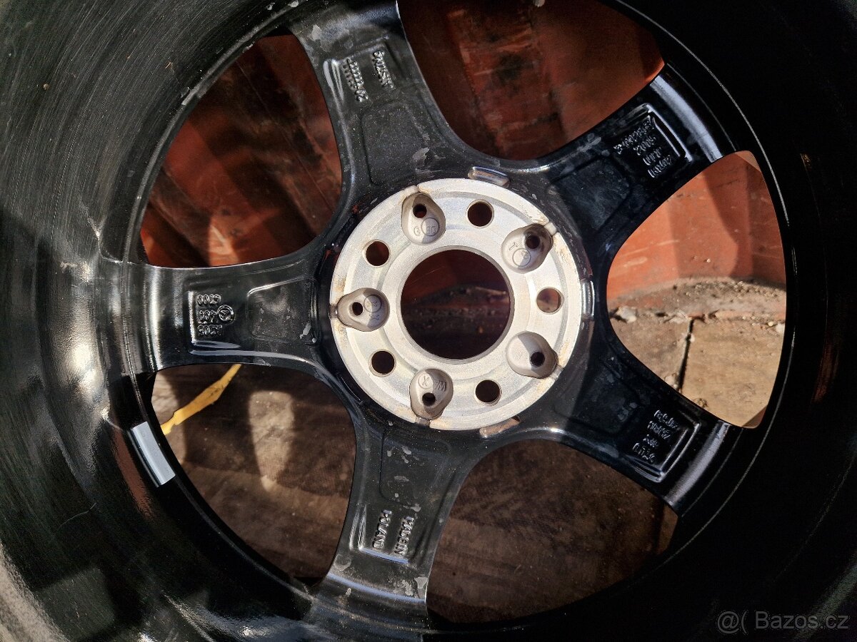 5x112 r18 kola mercedes C alu disky zimni 245 40 18 W205 - 2