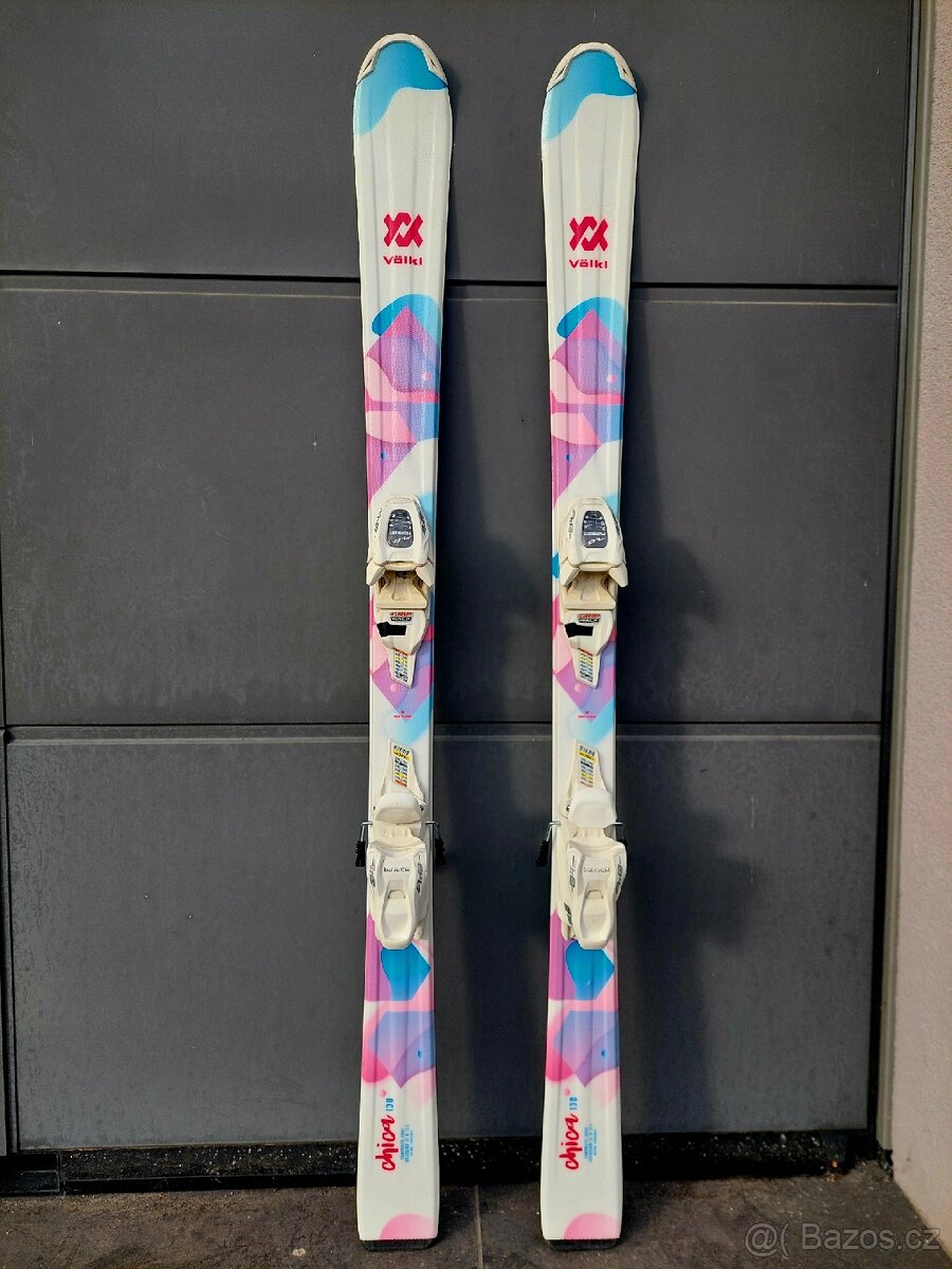 Lyže VÖLKL CHICA, 130 cm + lyžáky - 2