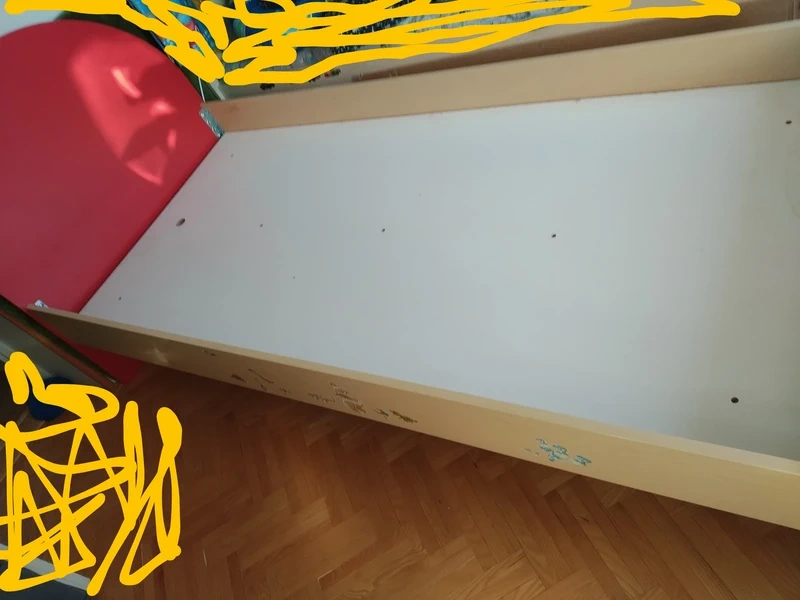 Postel jednolůžko 90x200cm - 2