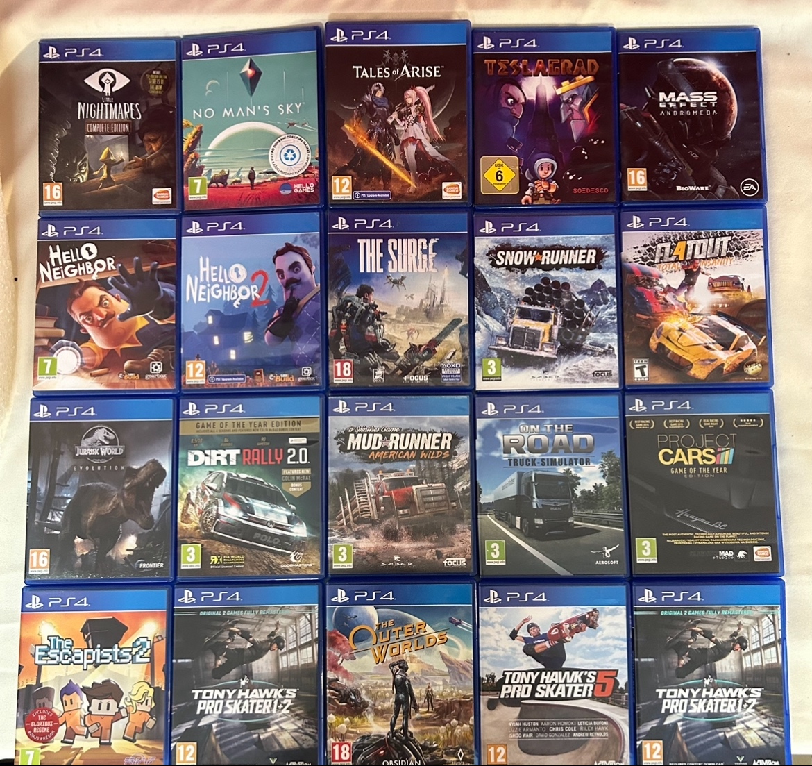 Dětské + závodní hry PS4 / PS5 - 2