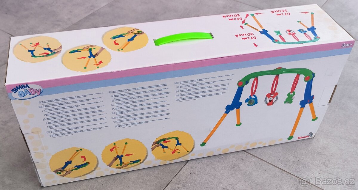 Dětská hrazdička s chrastítky - 2