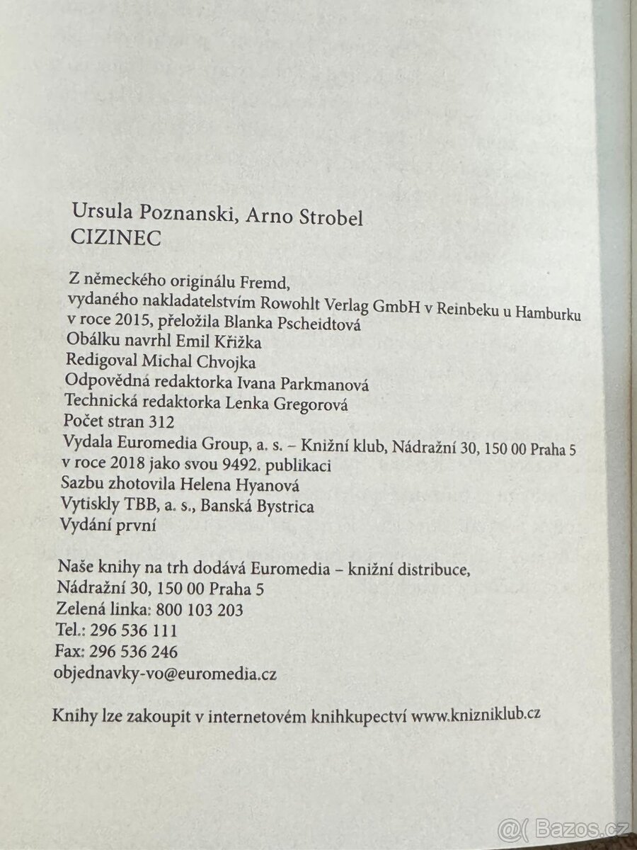 Cizinec (Ursula Poznanski, Arno Strobel) - 2