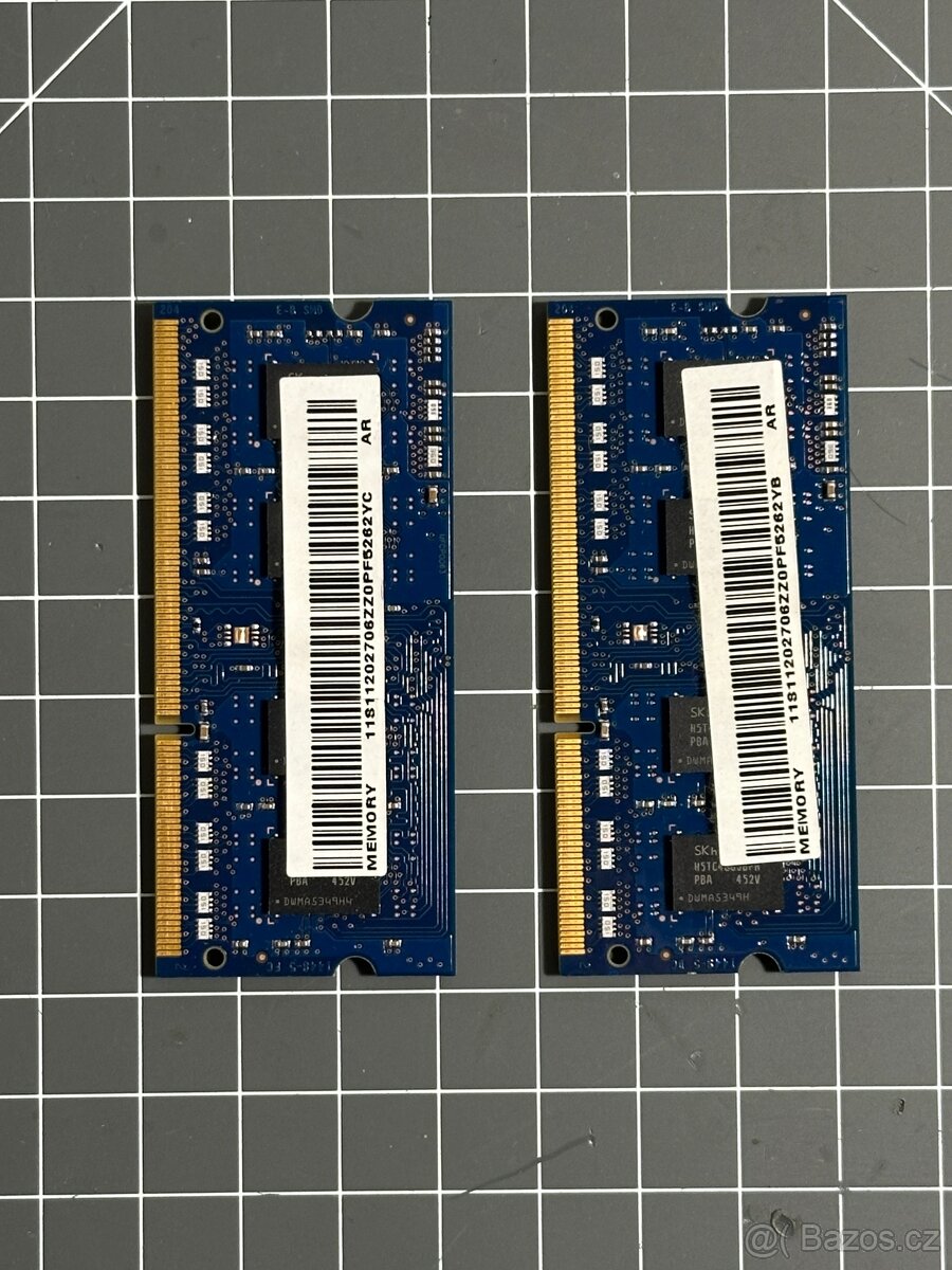 Paměti RAM SK Hynix 2x4GB - 2