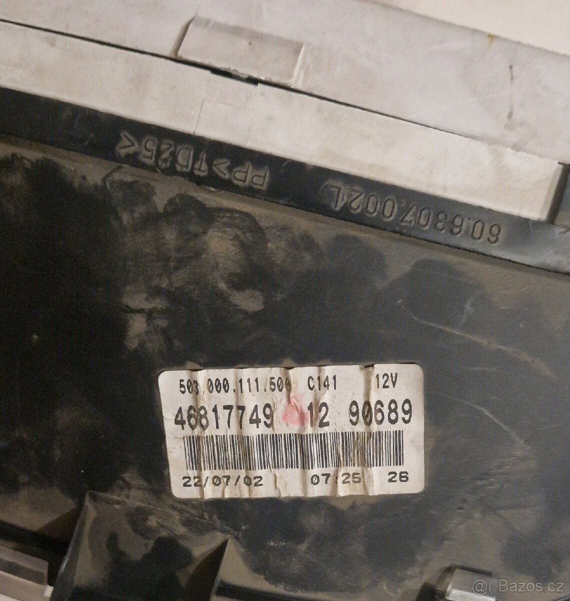 Budíky Fiat doblo 1.9 JDT - 2