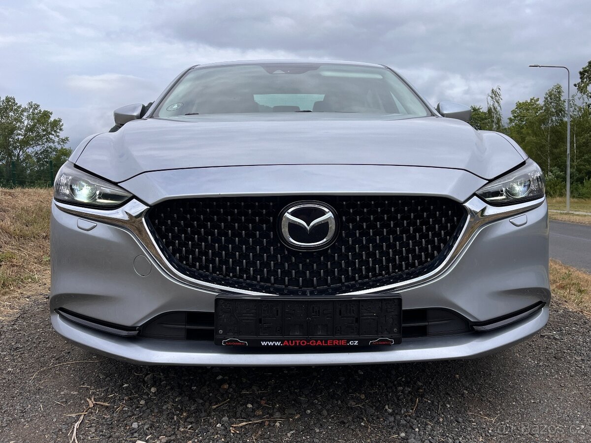 MAZDA 6 2.0i 2019,170TKM,HEAD-UP,FULL LED,KŮŽE,VÝHŘEV,ALU18 - 2