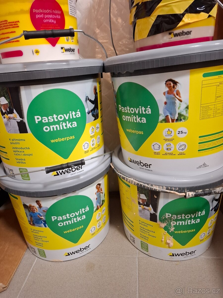 silkonová omítka Weber - 2