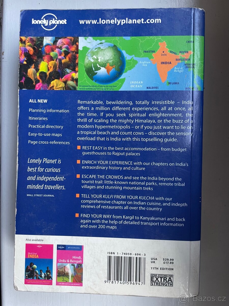 India - průvodce Lonely planet - 2