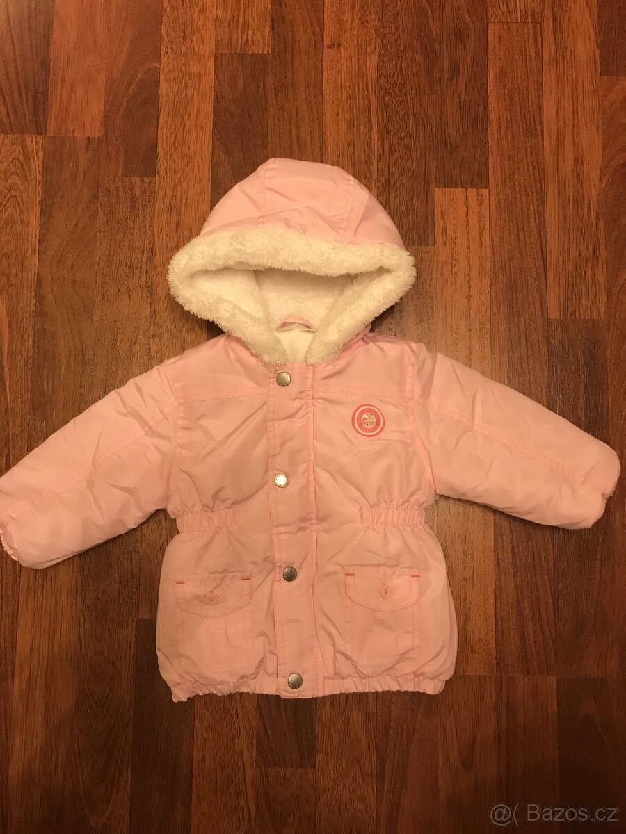 Zimní bunda pro holčičku vel.80 - 2
