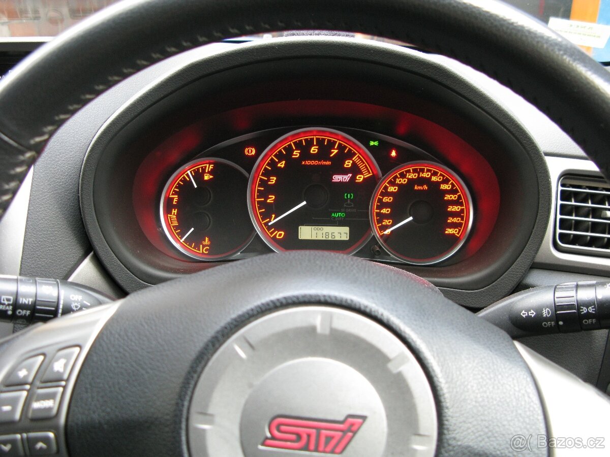 SUBARU IMPREZA WRX STI 2007,dovoz z Japonska,prodám - 2