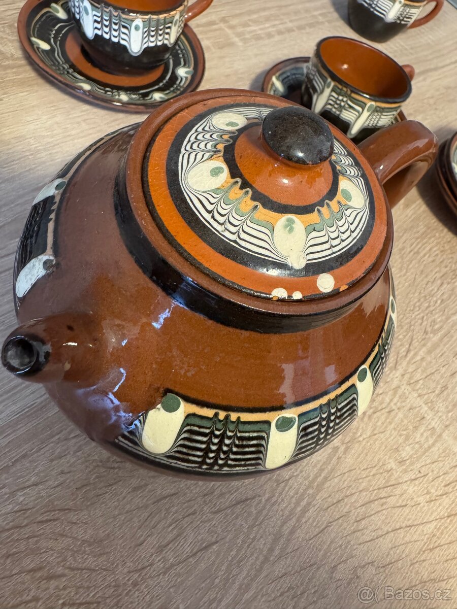 Bulharský čajový set - 2