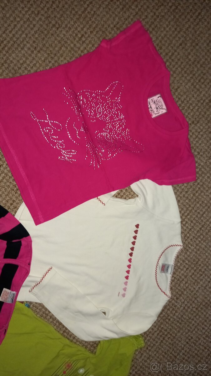 Trička vel. 116 - 2